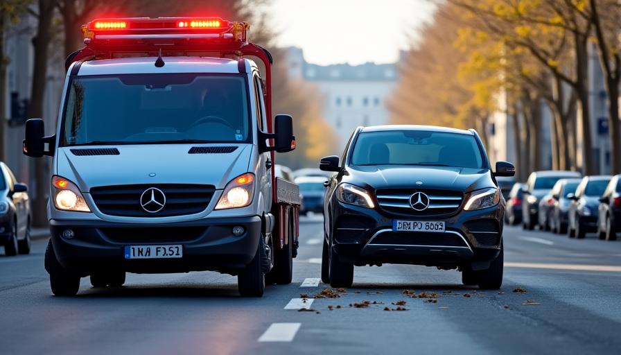 Remorquage accident Paris